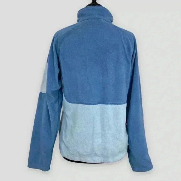 BLACK MOUNTAIN 1/4 zip pullover fleece medium blue - Picture 3 of 5